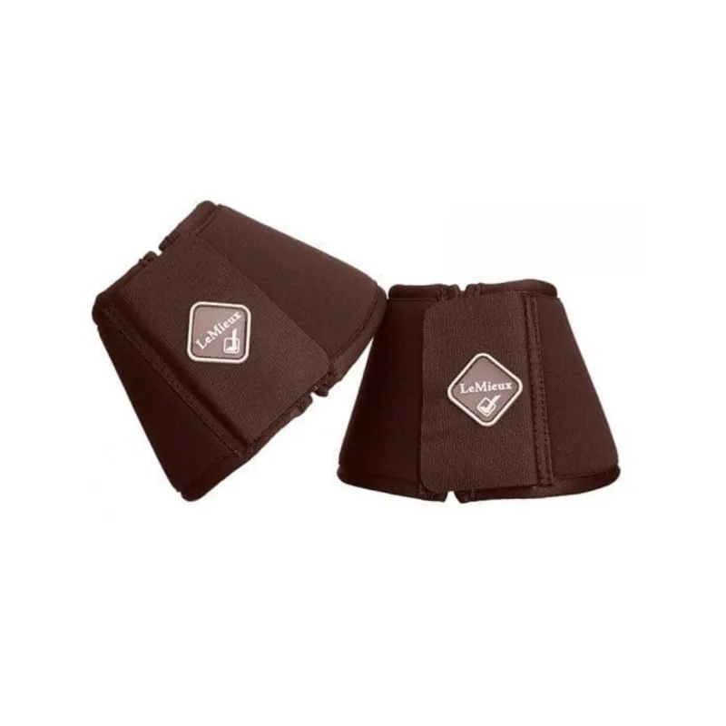 LeMieux Soft Shell Over Reach Boots - Brown